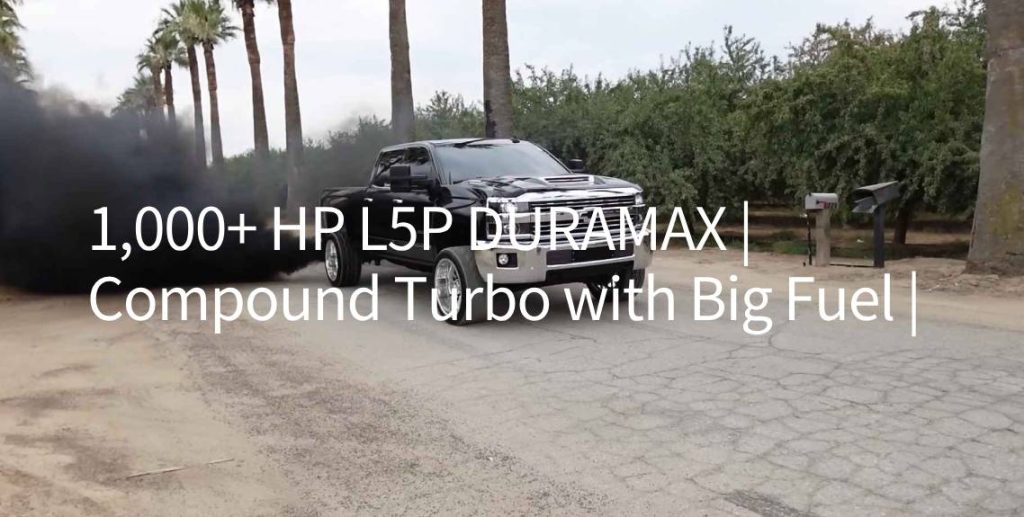 1,000+ HP L5P DURAMAX Compound Turbo with Big Fuel 00-00-07 https://www.handminimaxx.com