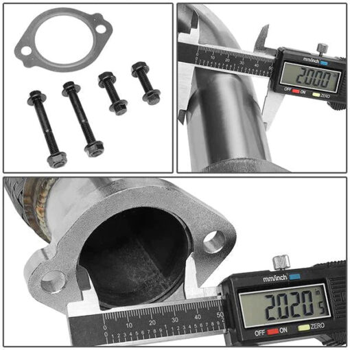 2003-2007 6.0L Ford F250 F350 F450 Powerstroke Diesel Heavy Duty Polished Exhaust Up-Pipe Y-Pipe - Image 6