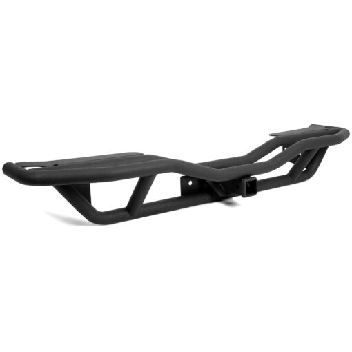 Black Textured Rear Bumper Guard for 2007-2018 Jeep Wrangler JK - Image 2