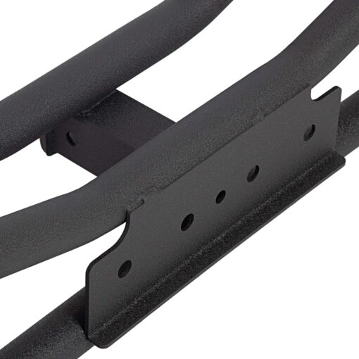 Black Textured Rear Bumper Guard for 2007-2018 Jeep Wrangler JK - Image 9