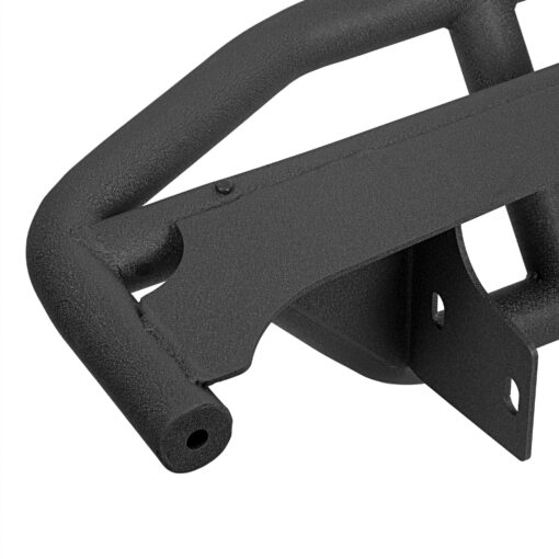 Black Textured Rear Bumper Guard for 2007-2018 Jeep Wrangler JK - Image 8