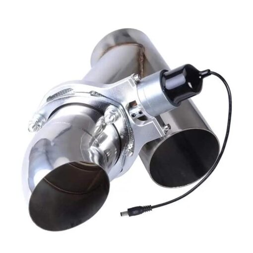 4 Inch Stainless Steel Headers Manual Y Pipe Electric Exhaust Cutout Kit - Image 4