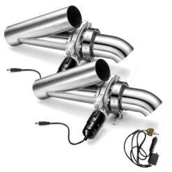 2.0/2.25/2.5/3 Inch Dual Manual Switch Electric Exhaust Cutout Valve