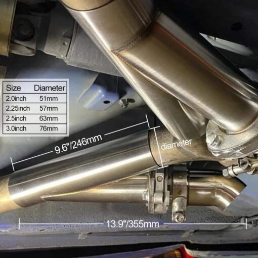 2.0"/2.25"/2.5"/3.0" Single Electric Exhaust Cutout with Manual Switch - Image 6