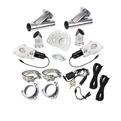 2.0/2.25/2.5/3 Inch Dual Manual Switch Electric Exhaust Cutout Valve - Image 8
