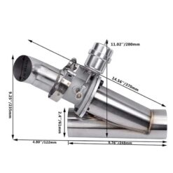 2.5/3.0 Remote Dual Electric Vacuum Valve Electric Exhaust Cutout Kit