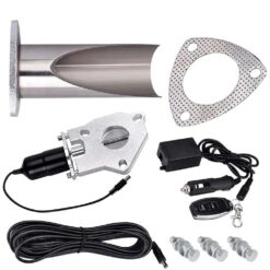2.0/2.25/2.5/3.0 Inch Electric Stainless Exhaust Cutout with Remote control With Be cut Pipe Exhaust Cut out