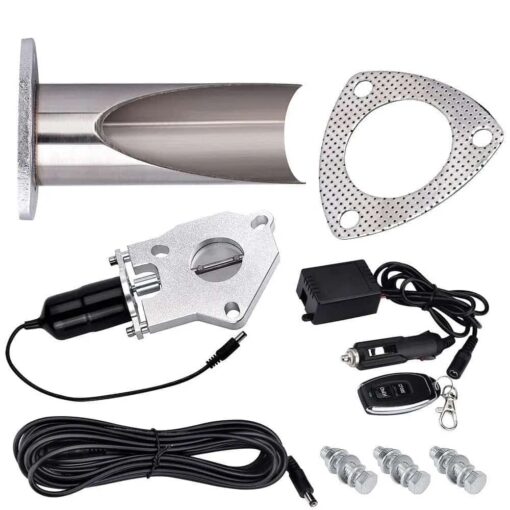 2.0/2.25/2.5/3.0 Inch Electric Stainless Exhaust Cutout with Remote control With Be cut Pipe Exhaust Cut out