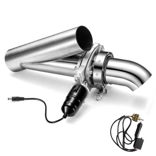 2.0"/2.25"/2.5"/3.0" Single Electric Exhaust Cutout with Manual Switch