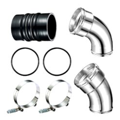 Cold Side Intercooler Pipe Kit For 2006-2010 6.6 LBZ LMM Duramax Diesel