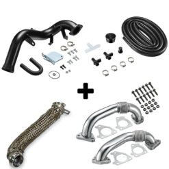 EGR/CCV PCV Reroute Delete 2007.5-2010 LMM 6.6L Duramax All-in-One Kit
