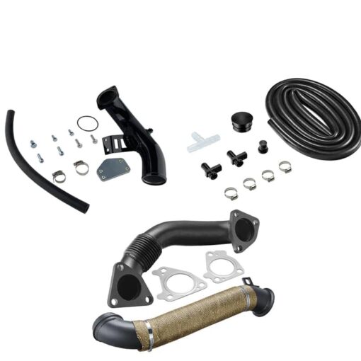 EGR/DPF/CCV PCV Reroute 2004-2005 LLY 6.6L Duramax All-in-One Kit - Image 3