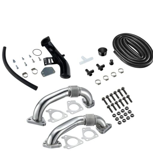 EGR/DPF/CCV PCV Reroute 2004-2005 LLY 6.6L Duramax All-in-One Kit - Image 4