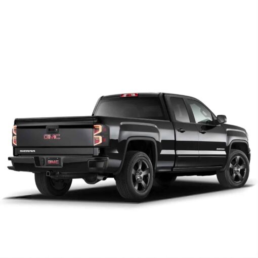 14-18 GMC Sierra 1500 2500HD 3500HD Vland LED Tail Lights With Dynamic Welcome Lighting Clear - Image 3