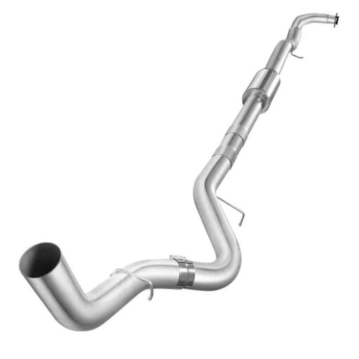 For 4.0/5.0 Inch L5P 6.6 Duramax Chevy GMC DPF Delete Race Pipe Downpipe-Back(2017-2022) - Image 3