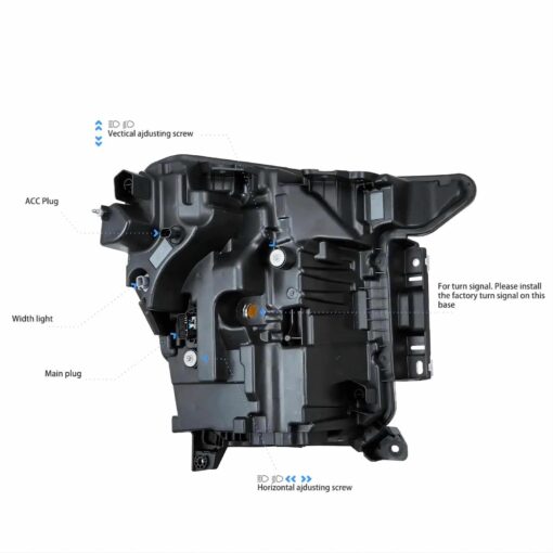 21-24 Ford F150 14th Gen LED Matrix Headlights - Image 5