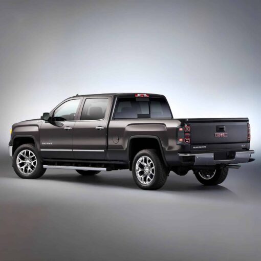 14-18 GMC Sierra 1500 2500HD 3500HD Vland III LED Tail Lights With Dynamic Welcome Lighting Clear - Image 3