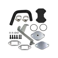 Dodge Ram 6.7L Cummins EGR Cooler Delete Kit Black(2007-2009)