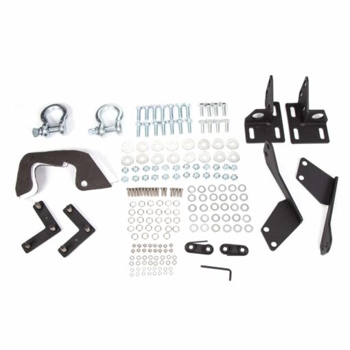 Offroad Front Bumper for 2007-2013 Toyota Tundra Steel Winch Black Powder - Image 4