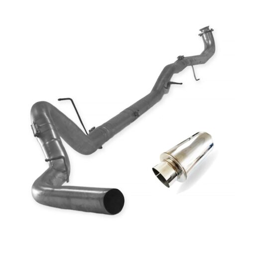 GM Duramax L5P - Down-pipe Back Race Exhaust System (2017-2023) - Image 3