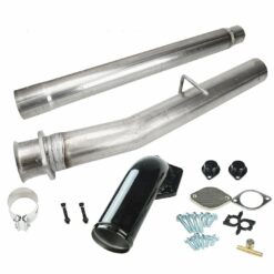 4'' CAT & DPF Delete Pipe and EGR Valve Cooler Delete Kit For Ford Powerstroke 6.4L(2008-2010)