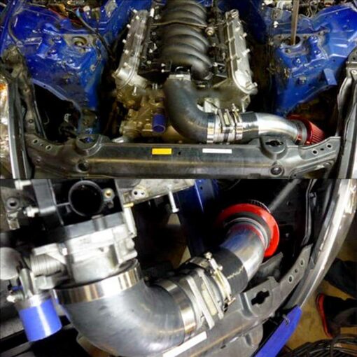 3.5" Universal NA Cold Air Intake Pipe with Filter Kit - Image 9