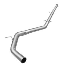 45 Downpipe-Back 2016-2018 5.0 Cummins  Nissan Titan DPF Delete Race Pipe