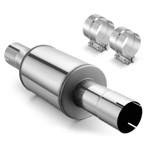 4"/5" Stainless Steel Diesel Muffler For Cummins Duramax Powerstroke