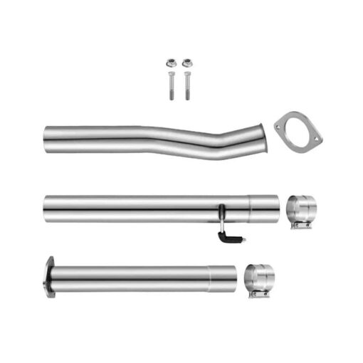 4" Cat& DPF Race Pipe  Ford 6.7L Powerstroke Diesel Delete Race Pipe(2020-2023) - Image 2