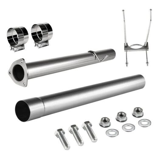 For 4.0/5.0 Inch 6.7 Cummins DPF Delete Race Pipe Dodge Ram 2500/3500 Turbo-Back(2013-2018) - Image 6