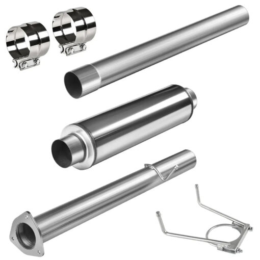 For 4.0/5.0 Inch 6.7 Cummins DPF Delete Race Pipe Dodge Ram 2500/3500 Turbo-Back(2013-2018) - Image 8