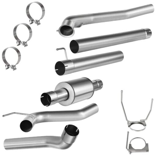 For 4.0 Inch DPF Delete Race Pipe 6.7 Cummins Dodge Ram(2007.5-2012) - Image 7