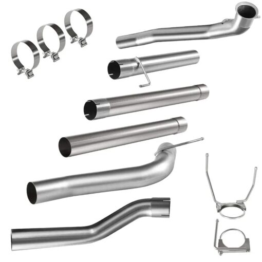 For 4.0 Inch DPF Delete Race Pipe 6.7 Cummins Dodge Ram(2007.5-2012) - Image 8