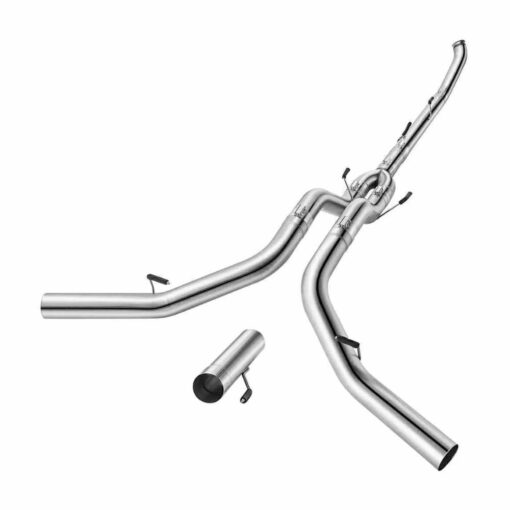 5" Turbo Back Duals 6.7L Cummins DPF Delete Race Pipe Dodge Ram 2500/3500(2013-2018)