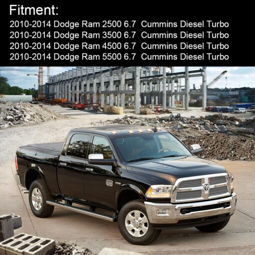 6.7L Cummins Dodge Ram EGR Delete Kit Throttle Valve Cooler(2010-2014) - Image 7