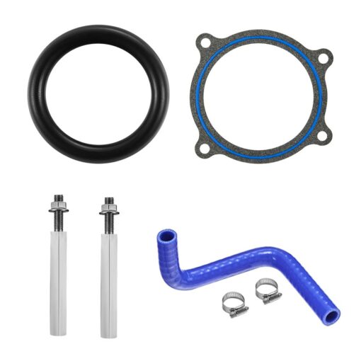 6.7L Cummins Dodge Ram EGR Delete Kit Throttle Valve Cooler(2010-2014) - Image 3
