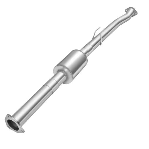 For 4.0/5.0 Inch 6.7 Powerstroke Ford F-250 F-350 F-450 DPF Delete Race Pipe Downpipe-Back w/Muffler Exhaust( 2011-2023) - Image 16
