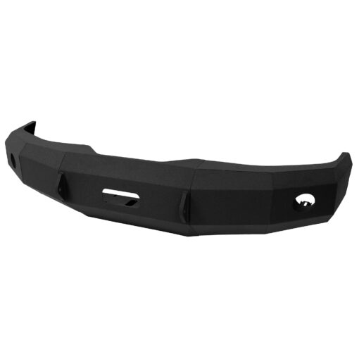 Modular Black Front Bumper for 1992-1996 Ford F-150 F-250 F-350 3-Piece Steel Base - Image 4