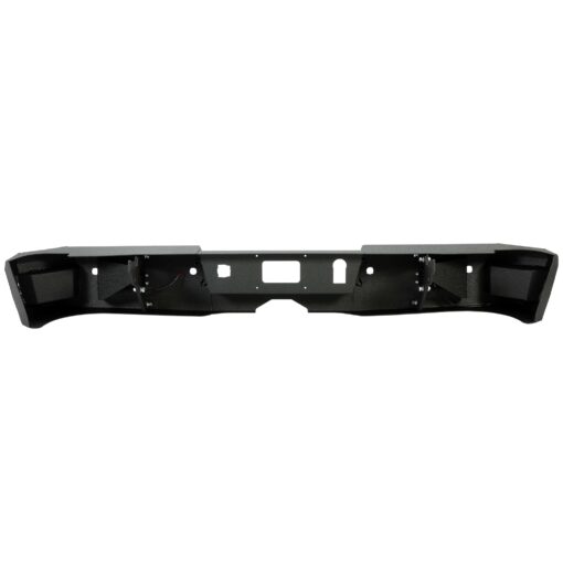 Off-Road Rear Bumper Heavy-duty Steel Compatible with 2014-2019 Chevy Silverado GMC Sierra 1500 2500 HD 3500 HD with 2 LED - Image 4