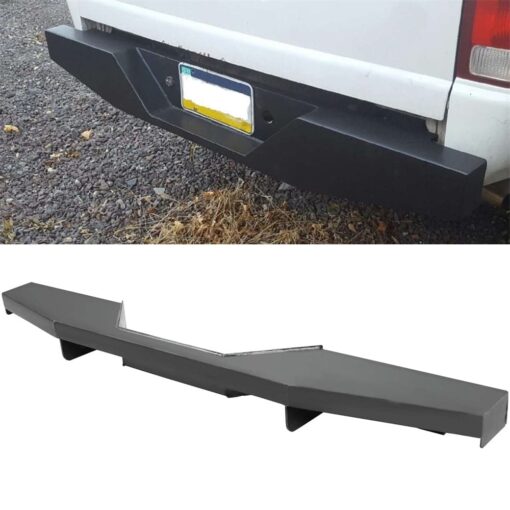 Rear Bumper Compatible with 1993-2011 Ford Ranger Pickup Heavy-Duty Steel - Image 2