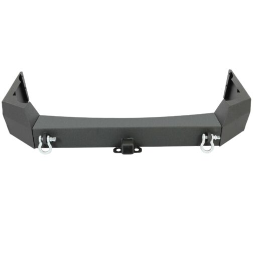 Off-road Rear Bumper Compatible with 1999-2004 Jeep Grand Cherokee WJ with 2 Inch Hitch Receiver - Image 2