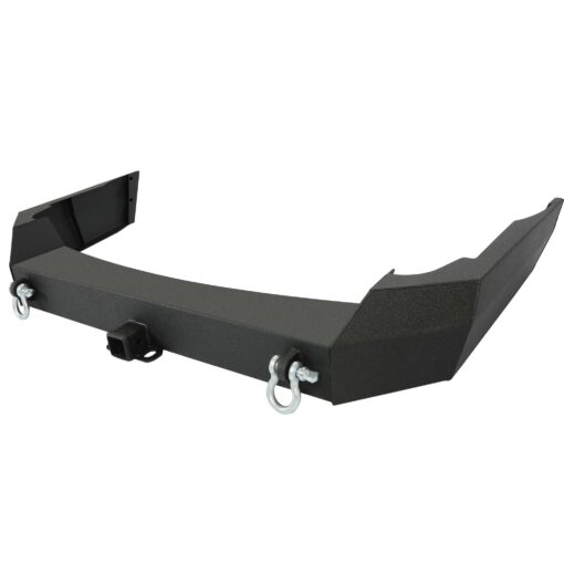 Off-road Rear Bumper Compatible with 1999-2004 Jeep Grand Cherokee WJ with 2 Inch Hitch Receiver