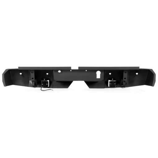 Rear Bumper Compatible with 2019-2021 Ford Ranger Trucks Textured Black - Image 4