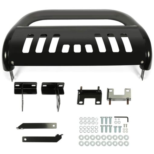 Bull Bar Push Front Bumper Grille Guard Skid Plate For 2009-2022 Dodge Ram 1500 - Image 9