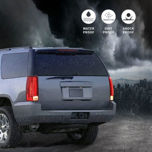 07-14 GMC Yukon Chevrolet Tahoe Suburban LED Tail Lights with Red Turn Signal - Image 5