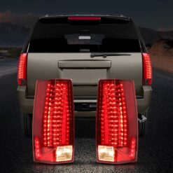 07-14 GMC Yukon Chevrolet Tahoe Suburban LED Tail Lights with Red Turn Signal
