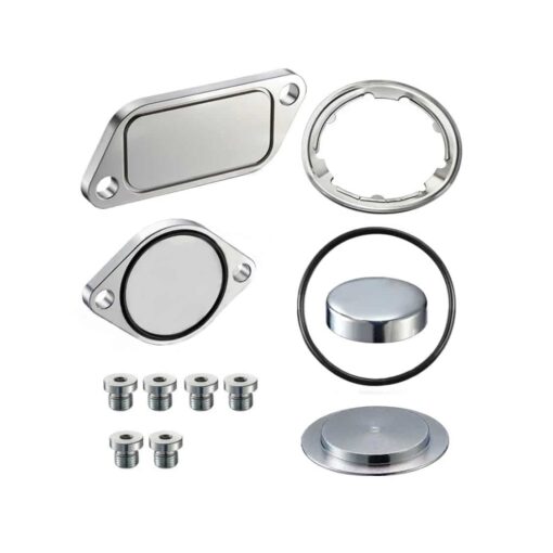 ISX CM871 EGR Plug Kit Stage 2 Plates and Plugs For 2007-2010 Aluminum