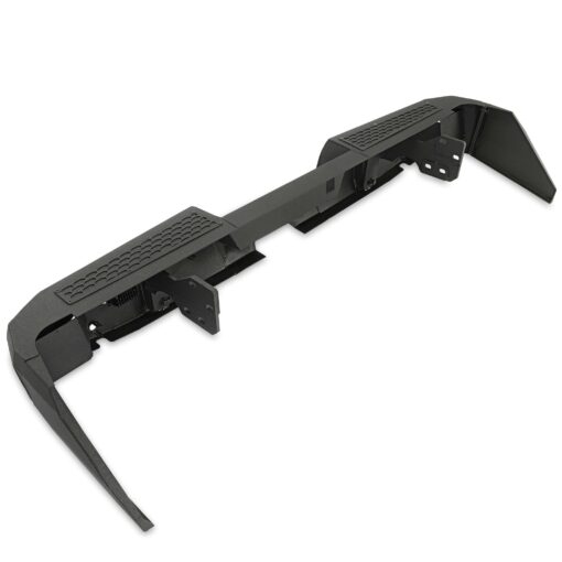 Off-road Rear Bumper Compatible with 2014-2021 Toyota Tundra 2WD/4WD with 2 LED Lights Powder Coated Steel - Image 5