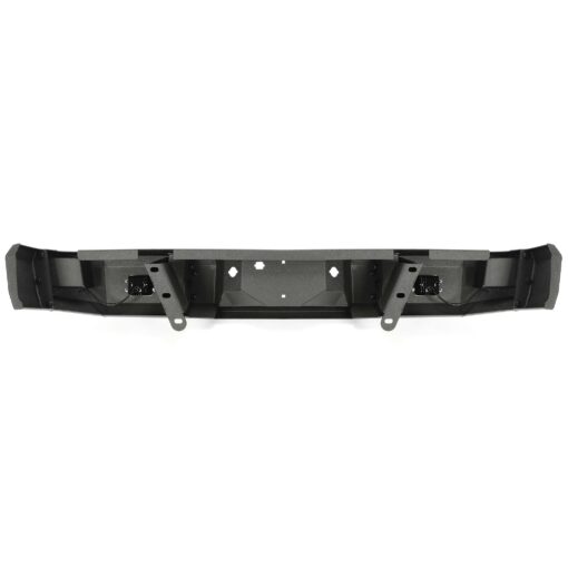 Rear Bumper Black Steel compatible with 2009-2014 Ford F150 Fits Models without Rear Sensors - Image 5