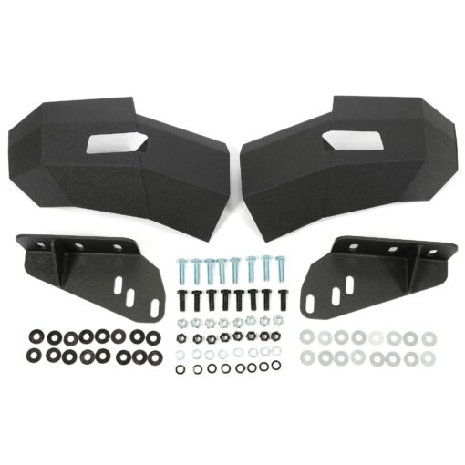 Front Bumper 3-Pieces with D-Rings Compatible with 2007-2010 Chevrolet Silverado 2500 3500 - Image 11